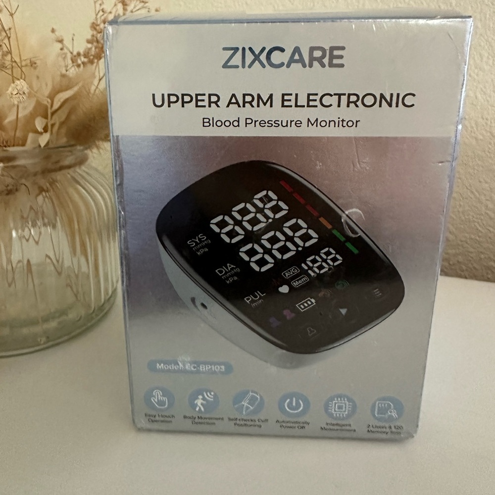 Zixcare Upper Arm Electronic Blood Pressure Monitor